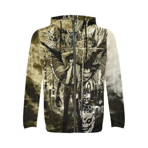 Image of Death Note Hoodies - Pullover Black 3D Hoodie