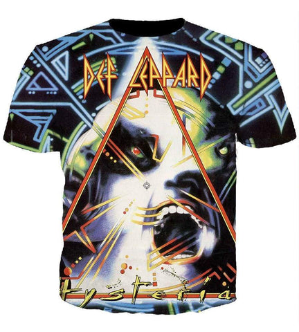 Image of Def Leppard Hoodies - Pullover Black Hoodie