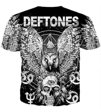 Image of Deftones Hoodies - Pullover Black Hoodie