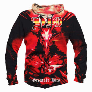 Dio Music Hoodies - Pullover Red Hoodie