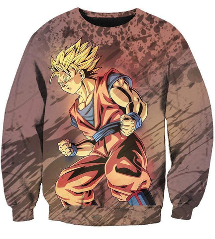 Image of Dragon Ball Hoodies - Pullover Yellow Hoodie