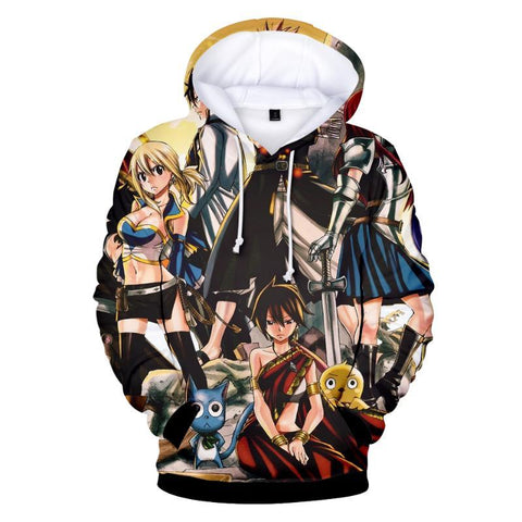 Image of Fairy Tail 3D Hoodies - Fashion Casual Sweatshirt