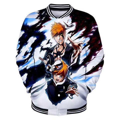 Image of Anime Bleach 3D Jacket Coat Sweatshirts