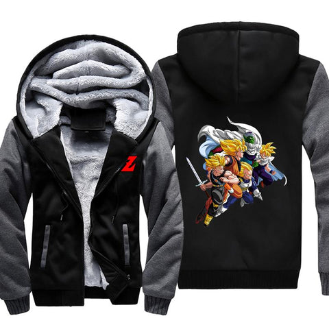 Image of Dragon Ball Z  Fleece Jackets - Warriors Jackets