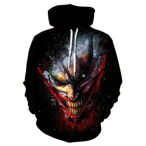 Image of Suicide Squad Sweatshirt Joker - 3D Print Hoodies Pullovers