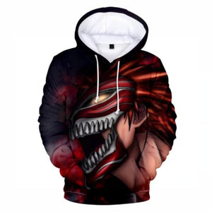 Anime Bleach 3D Printed Hoodie - Hooded Sweatshirt  BH-037