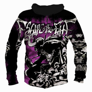 Escape The Fate Hoodies - Pullover Black Hoodie