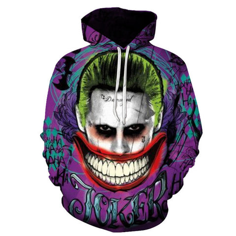 Image of Suicide Squad 3D Printed Hoodie - Fashion Pullover Sportswear