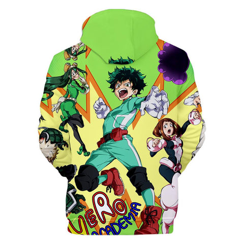 Image of Anime My Hero Academia Hoodie Sweatshirt