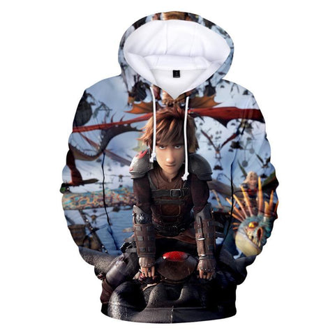 Image of How To Train Your Dragon Hoodies - 3D Print Hooded Jacket