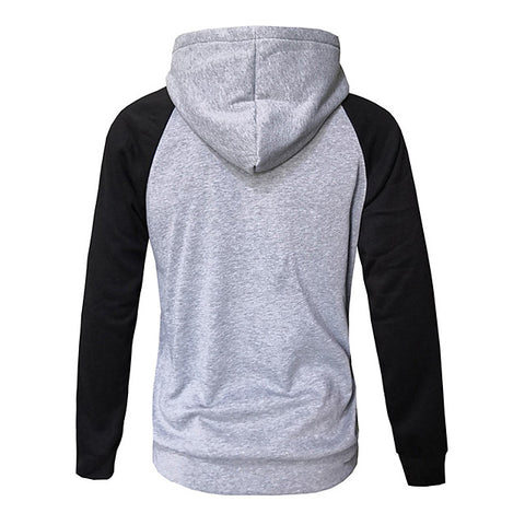 Image of Men's Cartoon Crown Hoodie - Hooded Casual Street Chic Pullover