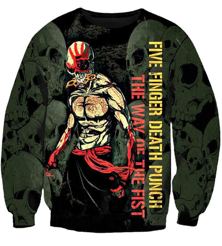 Image of Five Finger Death Punch - 3D Hoodie, Zip-Up, Sweatshirt, T-Shirt #1