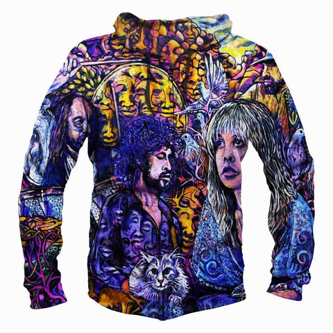 Image of Fleetwood Mac Hoodies - Pullover Colorful Hoodie