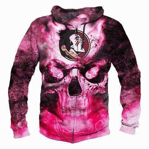 Image of Florida State Seminoles Hoodies - Pullover Pink Hoodie