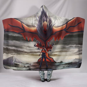Pokemon Yveltal Hooded Blanket - Sharp Claws Blanket