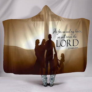 Christian Hooded Blanket Joshua - Family Together Blanket