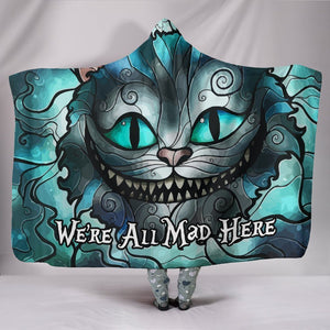 Cheshire Cat Hooded Blankets - Cheshire Cat Super Cute Hooded Blanket