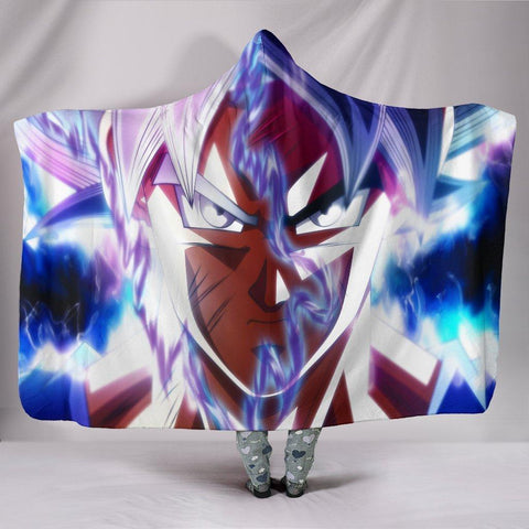 Image of Dragon Ball Hooded Blankets - Dragon Ball Goku Saiyan Hooded Blanket