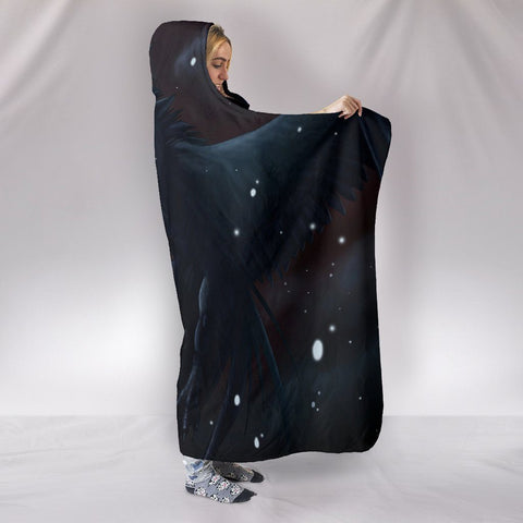 Image of Pokemon Dark Articuno Hooded Blanket - Black Blanket