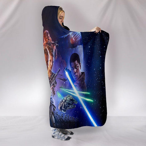 Image of Star Wars Hooded Blankets - Star Wars Movie Series Hooded Blanket