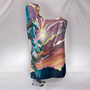 Pokemon Kyurem Hooded Blanket - Transform Black Blanket