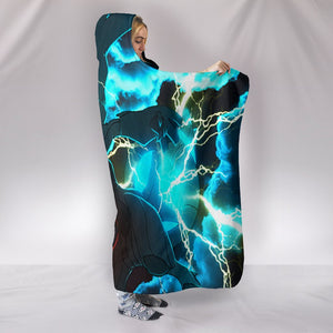 Pokemon Zekrom Hooded Blanket - Angry Black Blanket