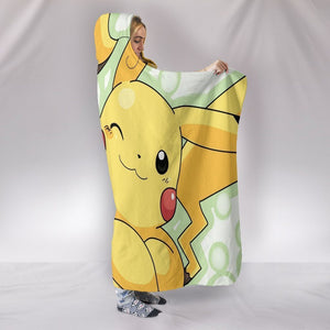 Pokemon Hooded Blankets - Pokemon Raichu Pikachu Hooded Blanket