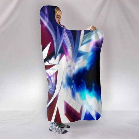 Image of Dragon Ball Hooded Blankets - Dragon Ball Goku Saiyan Hooded Blanket