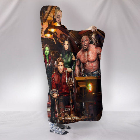 Image of Guardians of the Galaxy Hooded Blankets - Guardians of the Galaxy Super Cool Hooded Blanket