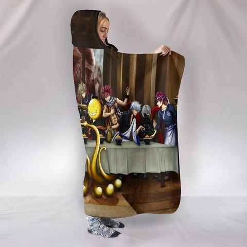 Image of The Last Party Hooded Blankets - The Last Party Anime Series Hooded Blanket