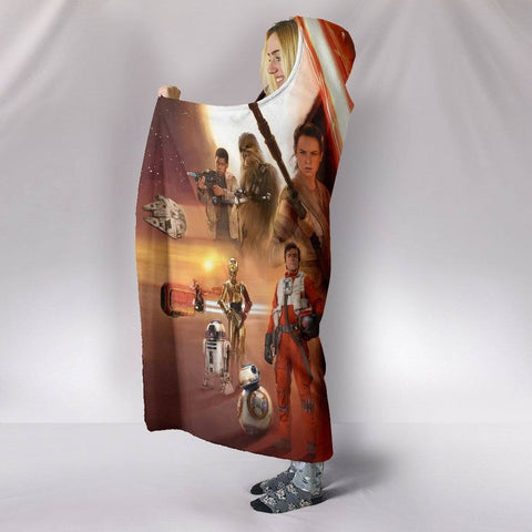 Image of Star Wars Hooded Blanket - Team Red Blanket