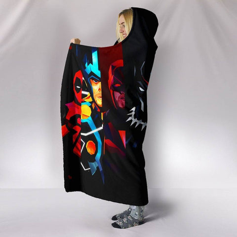 Image of The Avengers Hooded Blankets - Super Heroes Hooded Blanket