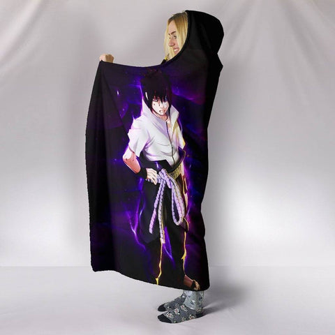 Naruto Hooded Blankets - Naruto and Sasuke Anime Series Super Cool Hooded Blanket