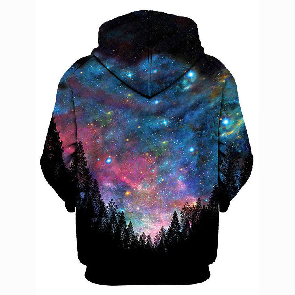 Galactic Valley Unisex Zip-Up Hoodie