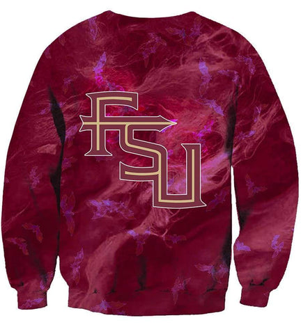 Image of God Florida State Seminoles Hoodies - Pullover Red Hoodie