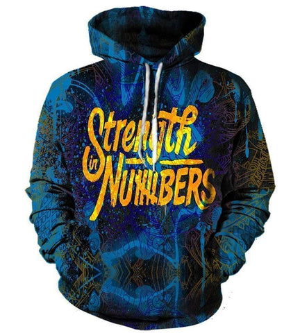 Image of Golden State Warriors Hoodies - Pullover Blue Hoodie
