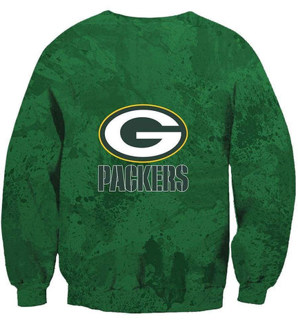 Image of Green Bay Packers Hoodies - Pullover Green Hoodie