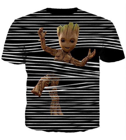 Image of Groot funny - 3D Hoodie, Zip-Up, Sweatshirt, T-Shirt