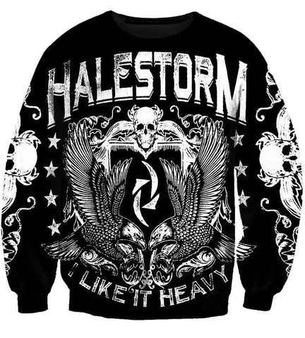 Image of Halestorm Hoodies - Pullover Black Hoodie