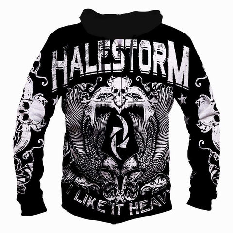 Image of Halestorm Hoodies - Pullover Black Hoodie