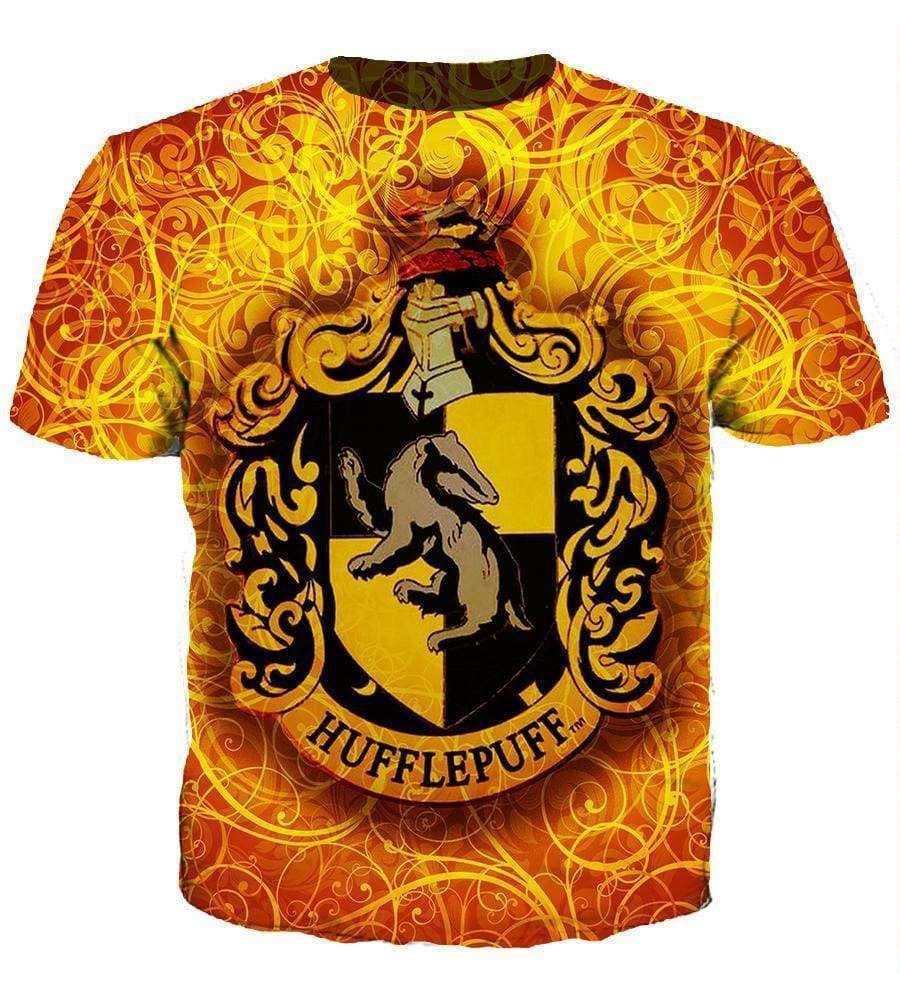 Hufflepuff Harry Potter American Football Jersey - Anime Ape
