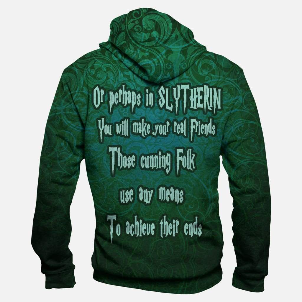 Harry Potter Slytherin Hoodies - Pullover Green Hoodie