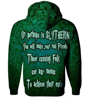 Harry Potter Slytherin Hoodies - Pullover Green Hoodie