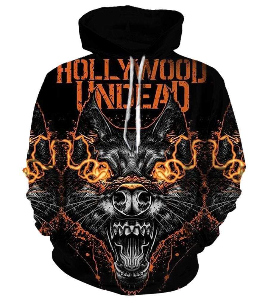 Hollywood undead cheap zip up hoodie