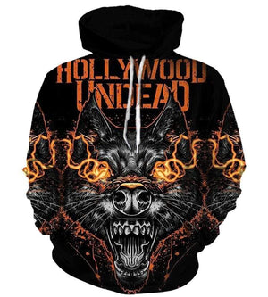 Hollywood Undead Hoodies - Pullover Black Hoodie