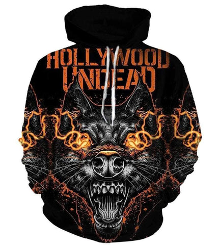 Image of Hollywood Undead Hoodies - Pullover Black Hoodie