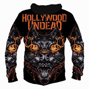 Hollywood Undead Hoodies - Pullover Black Hoodie
