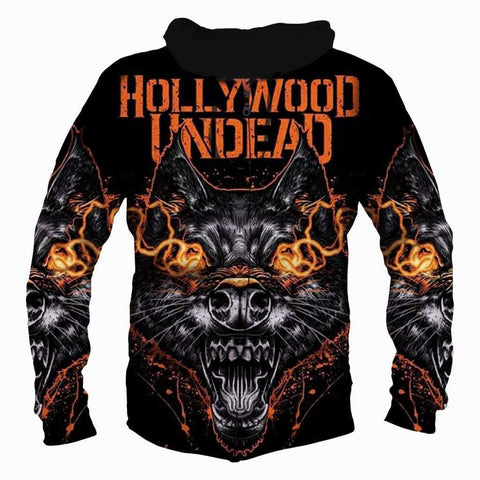 Image of Hollywood Undead Hoodies - Pullover Black Hoodie