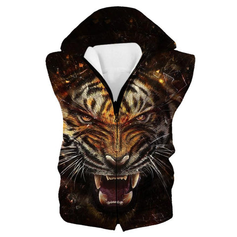 Image of Epic Tiger Hoodies - Tiger Pullover Hoodie