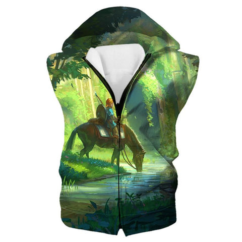 Image of Legend of Zelda Hoodies - Pullover Link Hoodie